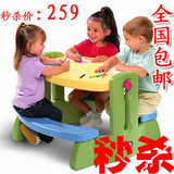 宝宝桌 儿童画画桌 儿童桌椅 儿童学习桌/儿童书桌/折叠塑料桌