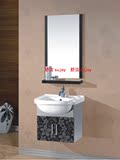 特价促销不锈钢小浴室柜卫浴柜洗脸盆洗手台浴柜家具组合50CM631