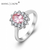 日韩版时尚饰品 夸张食指指环 大颗粉钻锆石 仿真钻石戒指女 戒子