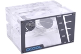 Alphacool欧酷水冷光驱位水盒/水箱 双光驱 5.25" 单D5 水位显示