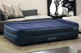 包邮 美国INTEX豪华植绒内置枕头单人双层充气床垫双人气垫床加厚