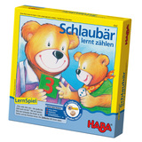 德国HABA进口早教教具4-8岁儿童益智桌面玩具小熊学数学运算3151