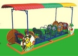 幼儿园游乐场.儿童浪椅荡船.12座蘑菇彩棚浪椅荡椅浪船玩具