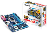 Gigabyte/技嘉 GA-H61M-HD2全固态H61台式机电脑1155主板支持3240