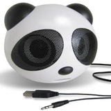 笔记本音响台式电脑usb熊猫迷你小音箱手机便携重低音炮平板影响
