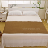 宾馆酒店床上用品 床尾垫 批发定做高档羊毛床尾毯 羊毛毯