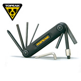 TOPEAK X-Tool Back 十功能迷你组合工具 高强度 正品黑银TT2321B