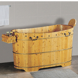 高质量高档木桶浴缸沐浴桶泡澡桶洗浴木桶高级木桶 家用