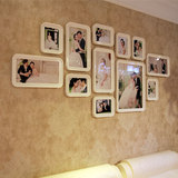 艺术照片墙 1相框墙组合 客厅楼梯卧室结婚纱照挂墙壁装饰