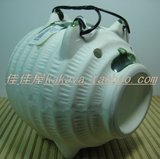 【KAKAYA】日本原装进口/陶瓷白色猪猪香炉蚊香架/陶器家居日用品