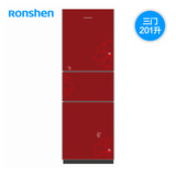 全国就近发货Ronshen/容声 BCD-201MB/DS三门玻璃面板冰箱 全新