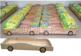 儿童木制统铺床儿童汽车床儿童卡通汽车造型床 可叠 幼儿床批发
