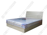 简约单人床1米宽单人床1.5米宽双人床席梦思床 1.2米单人床带床垫