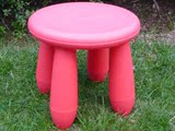 宜家 玛莫特儿童凳塑料小凳子彩色时尚小圆凳幼儿园小矮凳 板凳