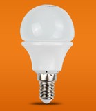E14 佛山照明暖光/白光LED球泡，3W