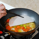 日本进口食品吸油膜吸油纸 去汤油浮沫厨房煲汤吸油棉滤油纸12片