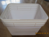 塑料桶方桶25L升钓鱼桶米桶化工桶大水桶家用食品级带盖加厚批发