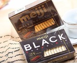 澳门代购 日本明治meiji Black至尊钢琴黑巧克力140g进口正品零吃