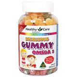 【澳洲直邮】Healthy Care儿童鱼油 软糖 DHA 水果味 250粒