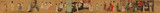 五代-韩熙载夜宴图-28.7X335.5cm古代名家书画国画可装裱卷轴手卷