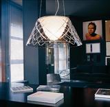 意大利原装进口FLOS ROMEO S2欧式简约透明水晶玻璃客厅卧室吊灯