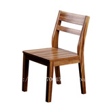 新红阳正品品牌简约现代实木颗粒餐椅红橡木色书桌椅子9516包邮