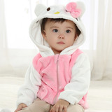 韩版男宝宝秋装新款衣服秋冬婴儿服装小男童熊猫外套一周岁1-2-3