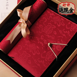 新年特色文化创意产品礼盒 南京云锦真丝笔记本鼠标垫组合装