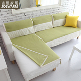 [吉屋]纯色多款 田园布艺沙发垫 简约双面沙发巾时尚沙发坐垫定做