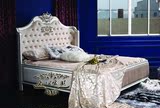 特价正品★床新古典后现代 欧式白色实木双人床1.8米床 布艺床单