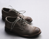 ZARA专柜正品英伦复古做旧磨砂皮皮鞋耐磨休闲鞋潮流时尚低帮男鞋