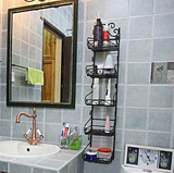 浴室淋浴房洗手间置物架铁艺创意壁挂储物整理架收纳架卫生间用品