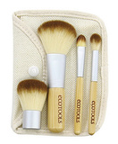正品Eco Tools/ecotools天然竹柄套刷化妆刷5件套装刷子 带化妆包
