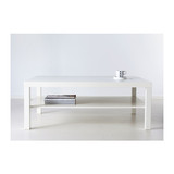 IKEA宜家代购拉克边桌小桌子客厅桌茶几小方桌餐桌简易桌纯色木质