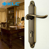 德国KLC欧式全铜复古室内房门锁实木执手卧室厨房卫生间五金锁具