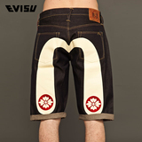 EVISU 男式牛仔短裤 大M 专柜价1890 S14WHMDS8000