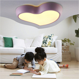 现代简约树脂心形吸顶灯 个性创意客厅书房灯/精美儿童房卧室灯饰