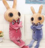 兔子毛绒玩具 艾斯克兔斯基外星兔公仔女生抱枕PP棉 情侣创意礼品