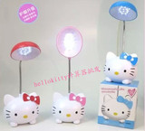 包邮Hello Kitty叮当猫台灯 学生用护眼台灯 可爱迷你充电式台灯