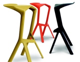 鲨鱼嘴吧椅缪拉吧台椅创意酒吧椅简约时尚设计师欧式吧椅休闲椅子