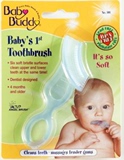 Baby Buddy  婴儿  训练  牙刷  硅胶   Baby's 1st Toothbrush