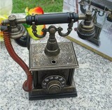 复古电话机造型创意打火机充气怀旧老式电话机工艺品道具收藏品