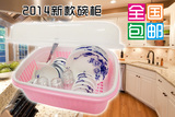 大号塑料碗柜碗碟盘架沥水碗碟架翻盖有盖滴水碗架厨房置物架包邮