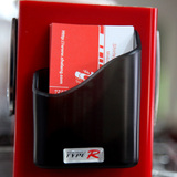 TYPER汽车用品粘贴式置物盒仪表台卡片车载眼镜架收纳盒YH-9910