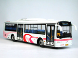 1/76创英北岭 上海申沃客车模型 申新巴士49路公交车 CNBUS1002