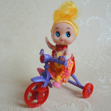 芭芘巴比芭比娃娃屋 配件玩具 小娃娃 凯利 儿童车 新三轮车