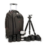 柯士比得SY1275专业拉杆箱双肩摄影包大容量单反相机包摄像机背包
