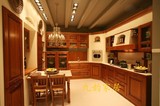 九韵橱柜青岛工厂厨房整体橱柜定做高档进口中欧式实木门板
