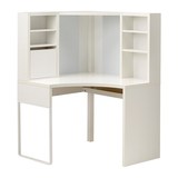 IKEA宜家代购 家居家具用品 米克转角工作台电脑桌办公桌书桌 w44