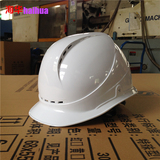 海华A3款ABS白色 高强度安全帽工地 施工防砸透气安全帽 免费印字